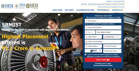 srm application portal|Iba pa.